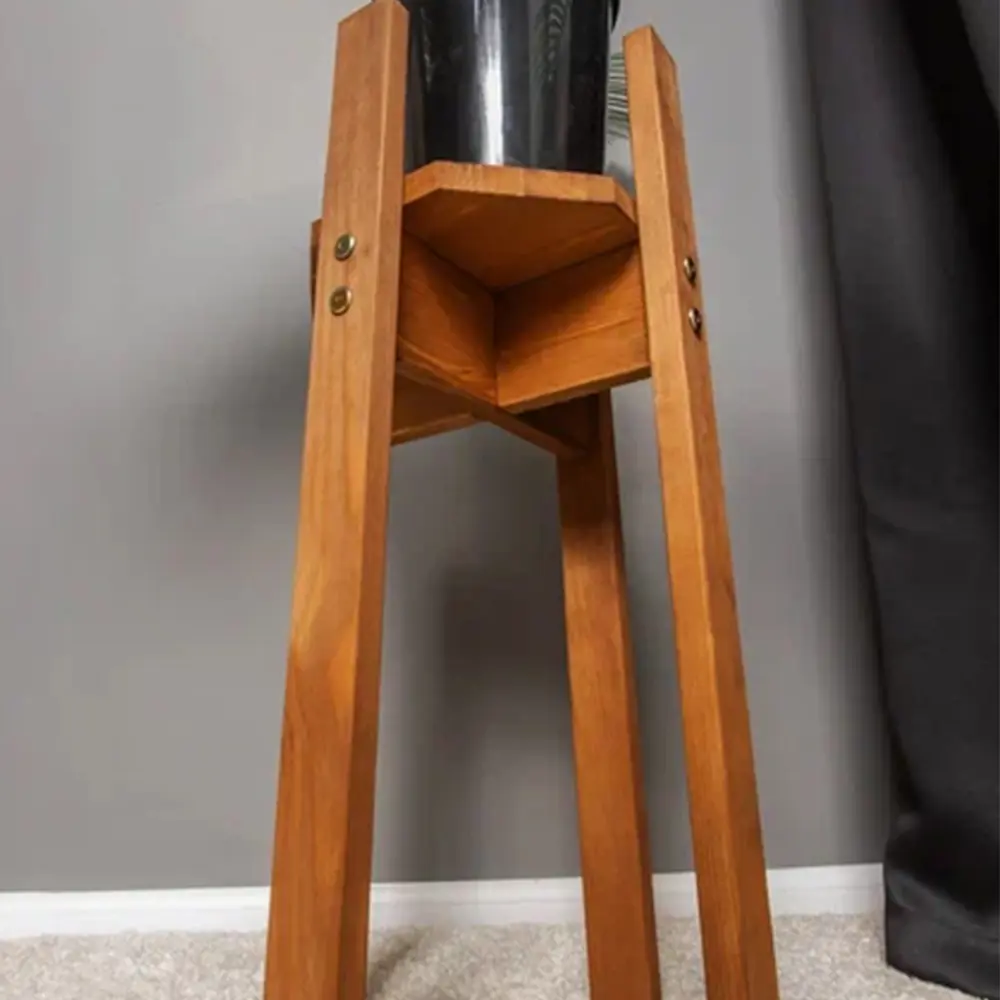 Фото 7 Подставка для цветов Doma SunWave большая 4 ноги 60 см сосна дуб Фото 7 Подставка для цветов Doma SunWave большая 4 ноги 60 см сосна дуб