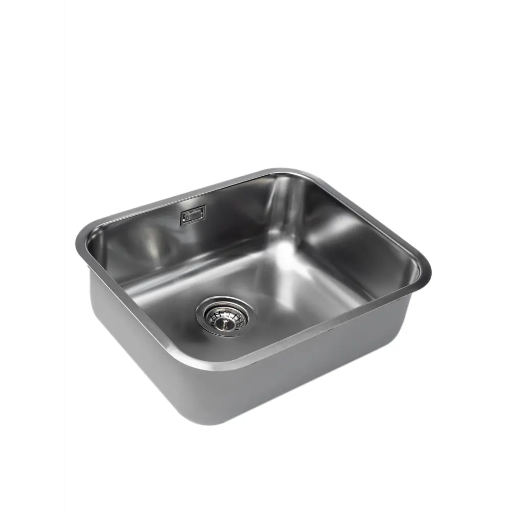 Фото 3 Врезная мойка Grandex Aqua Select 54 54.50x44.50x18.50 см нержавеющая сталь цвет серый металлик Фото 3 Врезная мойка Grandex Aqua Select 54 54.50x44.50x18.50 см нержавеющая сталь цвет серый металлик