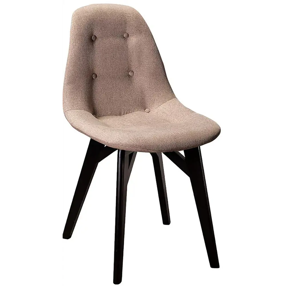 Фото Стул R-home Eames lite 81x57x48 см ткань цвет венге Фото Стул R-home Eames lite 81x57x48 см ткань цвет венге
