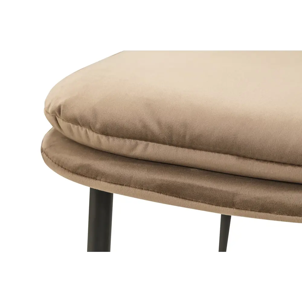 Фото 4 Стул R-home Smith 83.5x64x54 см велюр цвет коричневый Фото 4 Стул R-home Smith 83.5x64x54 см велюр цвет коричневый
