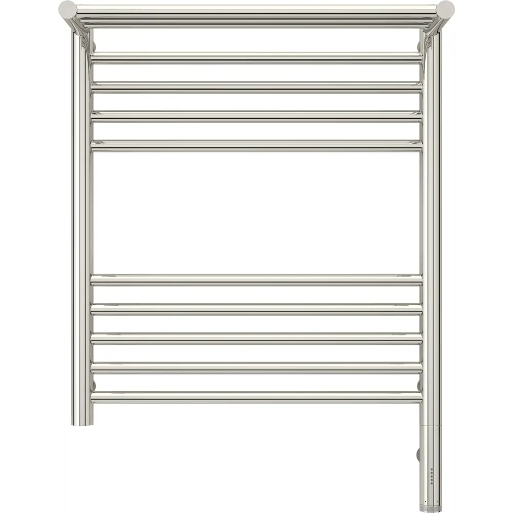 Фото 2 Полотенцесушитель электрический Сунержа Богема 3.0 П 500x600 мм 300 Вт с терморегулятором и полкой лесенка цвет хром Фото 2 Полотенцесушитель электрический Сунержа Богема 3.0 П 500x600 мм 300 Вт с терморегулятором и полкой лесенка цвет хром