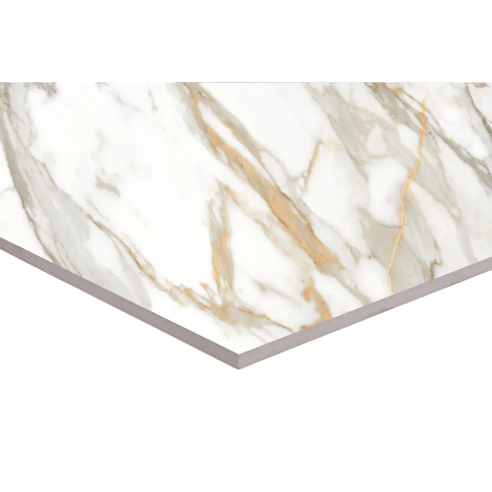 Фото 4 Керамогранит Arcadia Ceramica Calacatta Oro 60x120 см 1.44 м² глянцевый цвет белый Фото 4 Керамогранит Arcadia Ceramica Calacatta Oro 60x120 см 1.44 м² глянцевый цвет белый