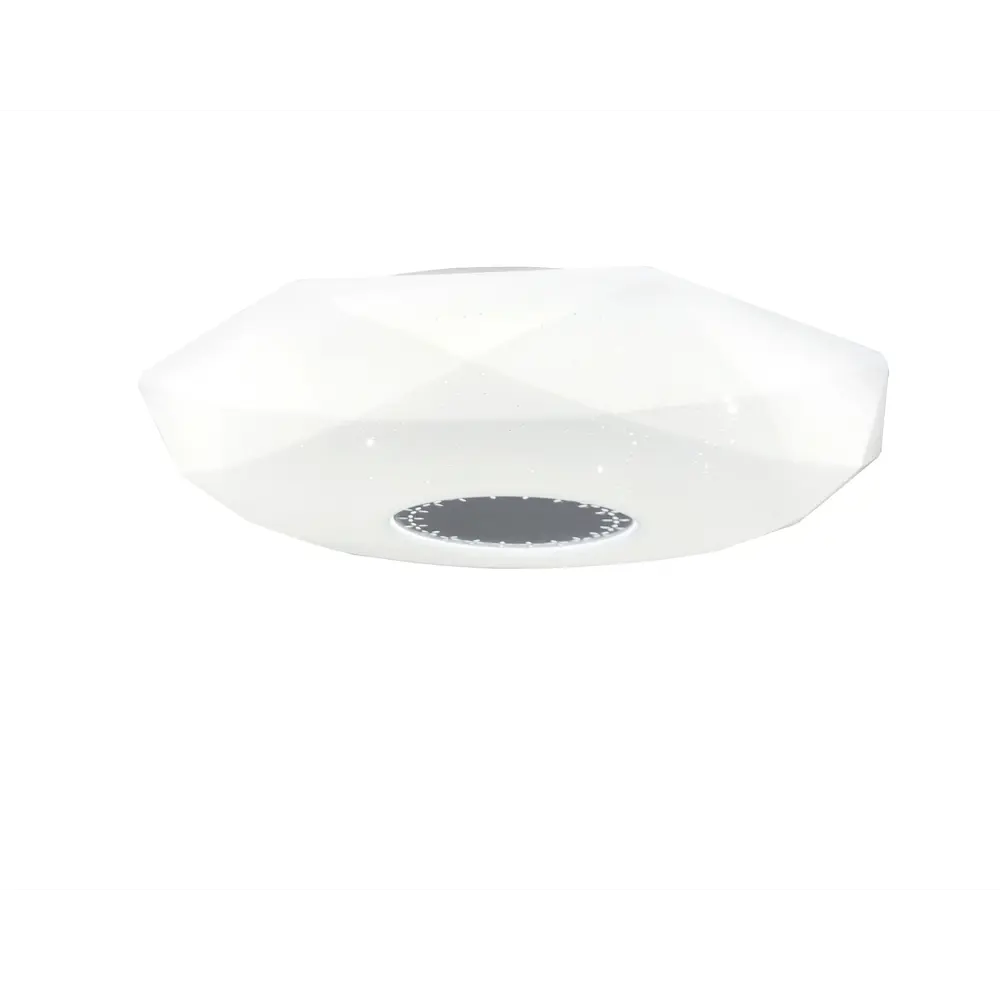 Фото Светильник настенно-потолочный светодиодный Мелодия света Round wall X001 15 м² регулируемый цвет света цвет белый Фото Светильник настенно-потолочный светодиодный Мелодия света Round wall X001 15 м² регулируемый цвет света цвет белый