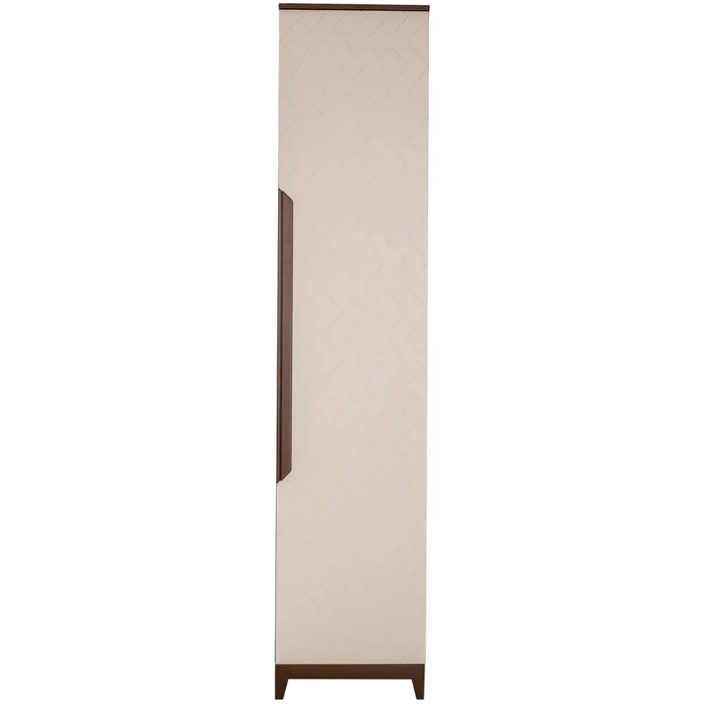Фото 3 Шкаф распашной R-home 50x230x45 см МДФ цвет бежевый