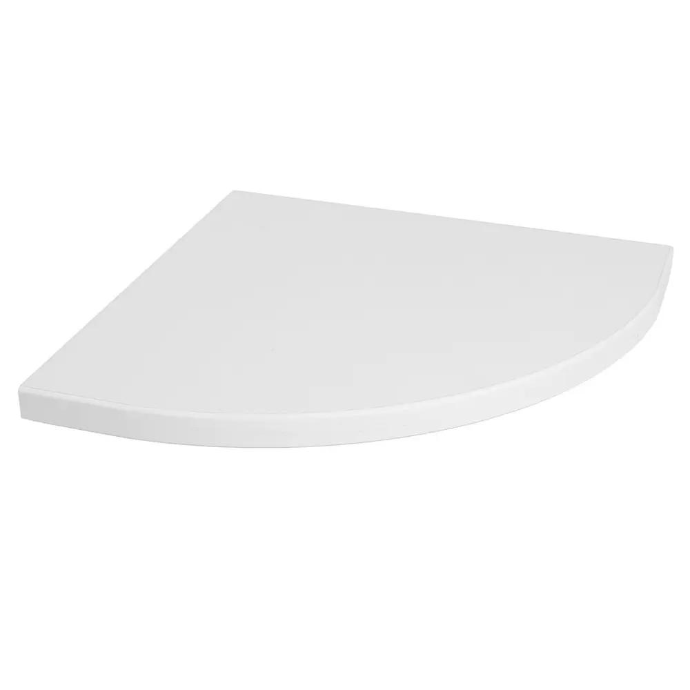 Фото 2 Настенная полка Клик мебель 25x25 см ЛДСП цвет белый Фото 2 Настенная полка Клик мебель 25x25 см ЛДСП цвет белый