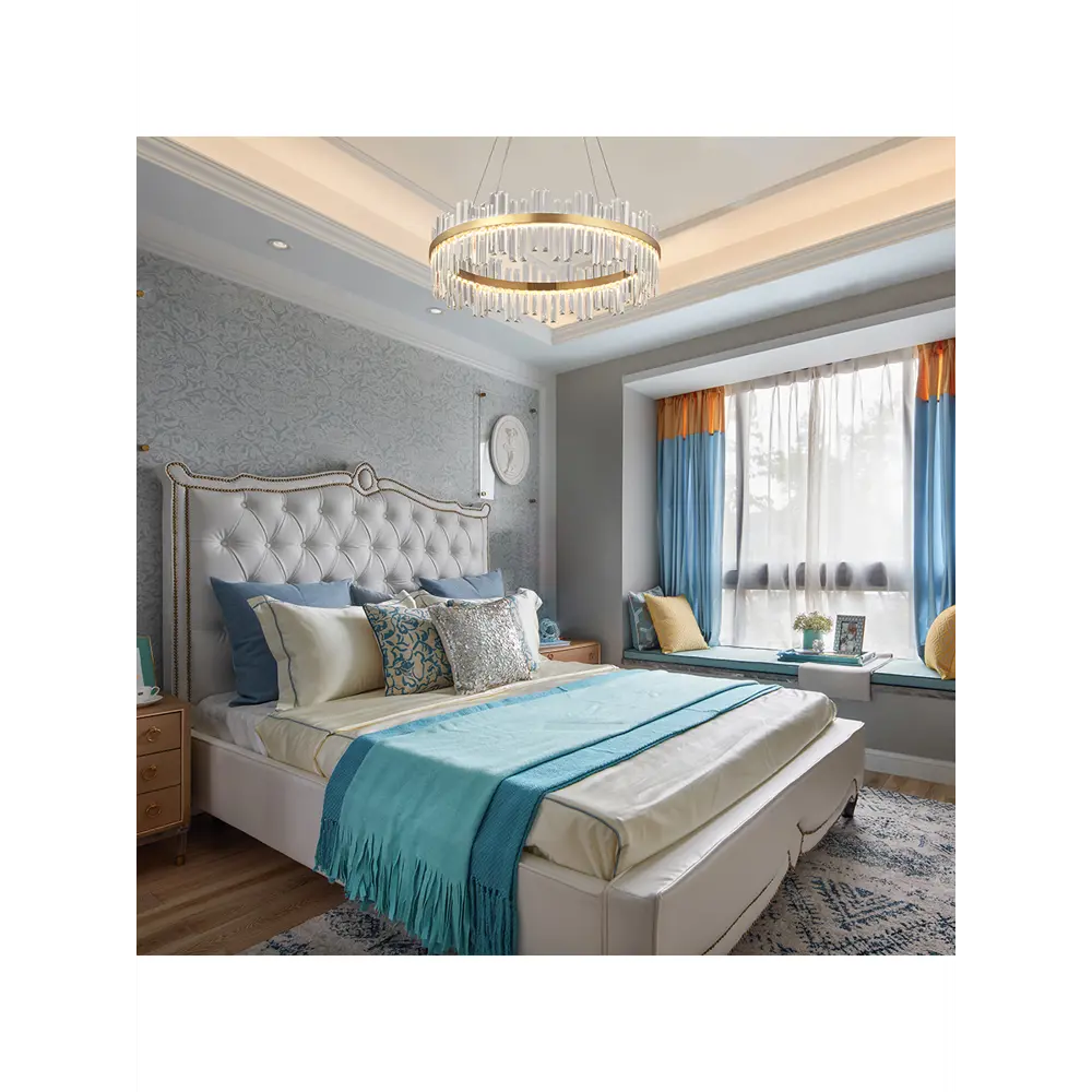 Фото 2 Люстра подвесная Arte perfetto luce 3331.4413.d800.bs с пультом управления 18 м² нейтральный белый свет цвет жёлтый золотой Фото 2 Люстра подвесная Arte perfetto luce 3331.4413.d800.bs с пультом управления 18 м² нейтральный белый свет цвет жёлтый золотой
