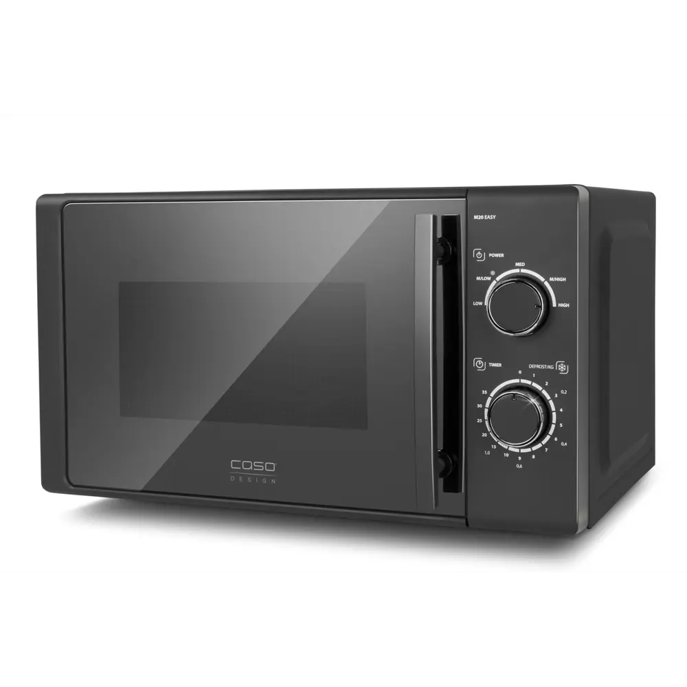 Фото 3 Отдельностоящая микроволновая печь Caso M 20 EASY 20 л 45.7x27x39.8 см цвет черный Фото 3 Отдельностоящая микроволновая печь Caso M 20 EASY 20 л 45.7x27x39.8 см цвет черный