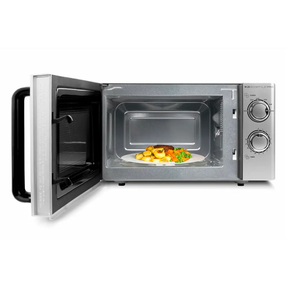 Фото 3 Отдельностоящая микроволновая печь Caso M 20 Ecostyle Pro 20 л 46x26x36 см цвет серебристый Фото 3 Отдельностоящая микроволновая печь Caso M 20 Ecostyle Pro 20 л 46x26x36 см цвет серебристый