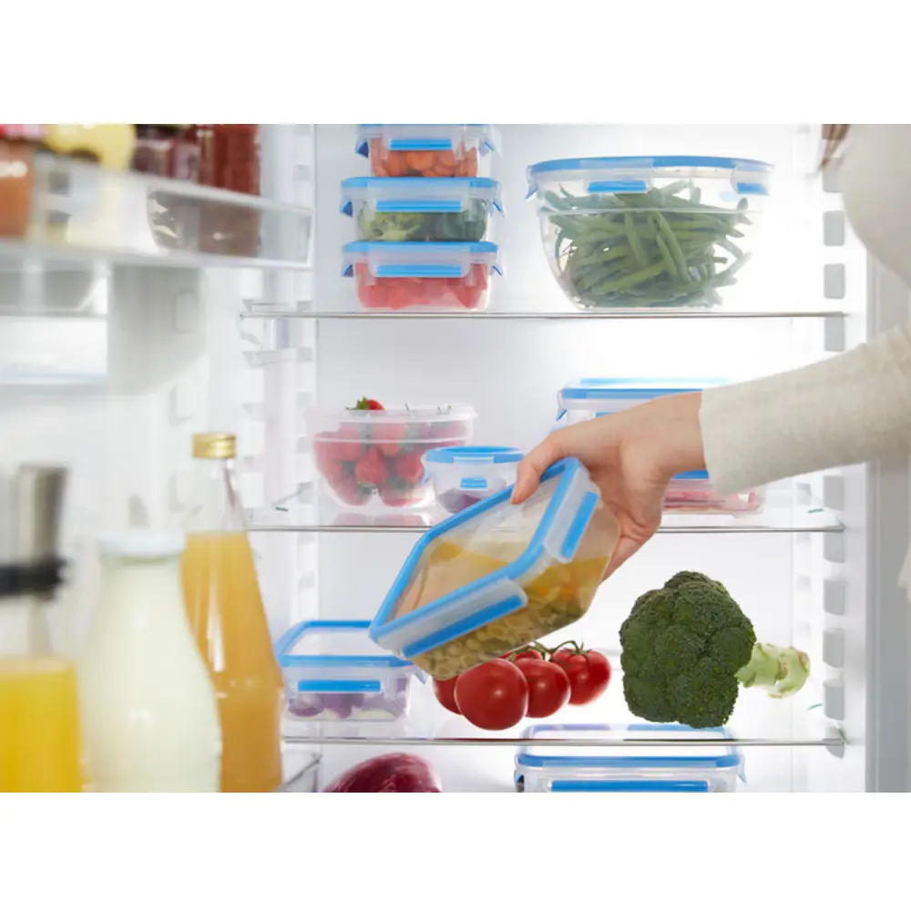 Фото 7 Контейнер для пищевых продуктов Tefal 0.55 л пластик цвет синий/прозрачный Фото 7 Контейнер для пищевых продуктов Tefal 0.55 л пластик цвет синий/прозрачный