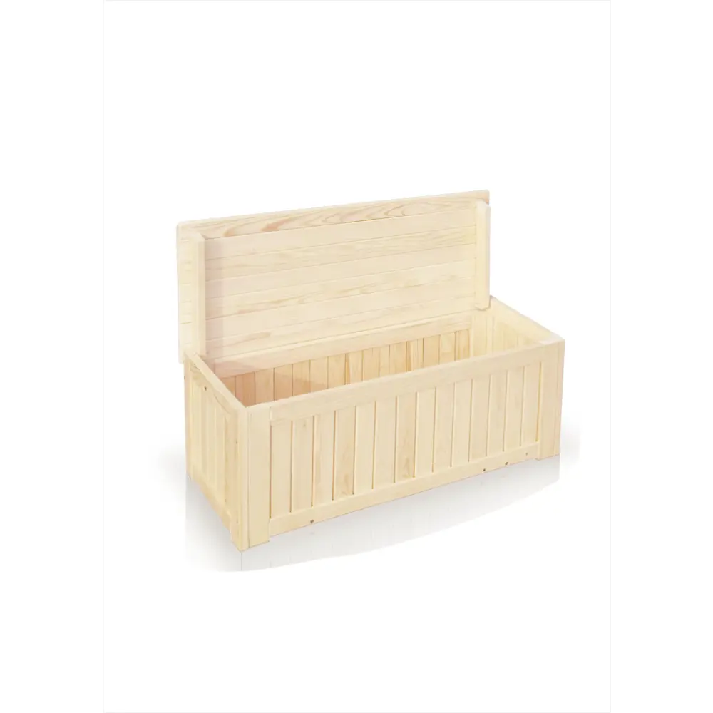 Фото 3 Сундук Твердыня 185 110x60x60 см дерево цвет бежевый Фото 3 Сундук Твердыня 185 110x60x60 см дерево цвет бежевый