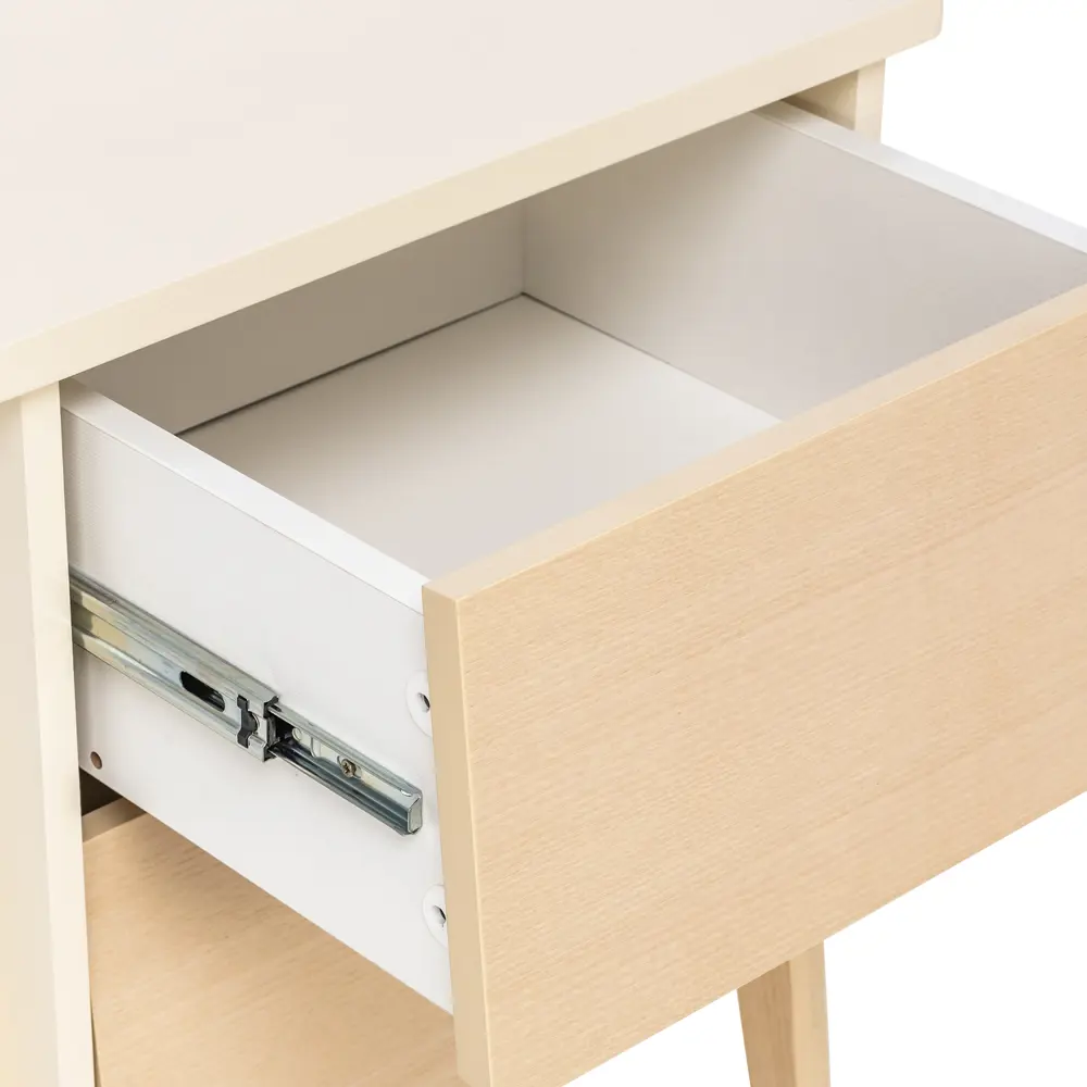 Фото 7 Тумба с выдвижными ящиками Leset 50.1x62.1x45 см 2 ящика дерево цвет шампань/натуральное дерево