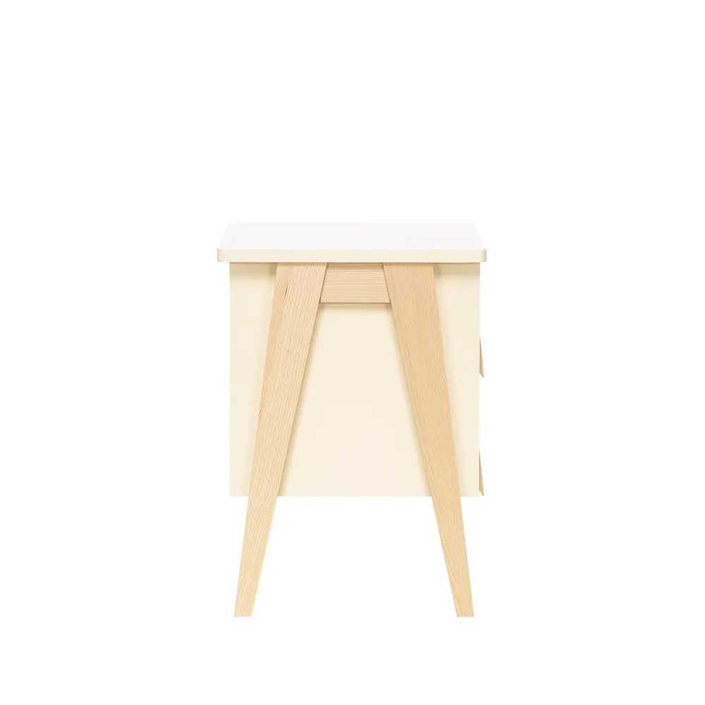 Фото 4 Тумба с выдвижными ящиками Leset 50.1x62.1x45 см 2 ящика дерево цвет шампань/натуральное дерево