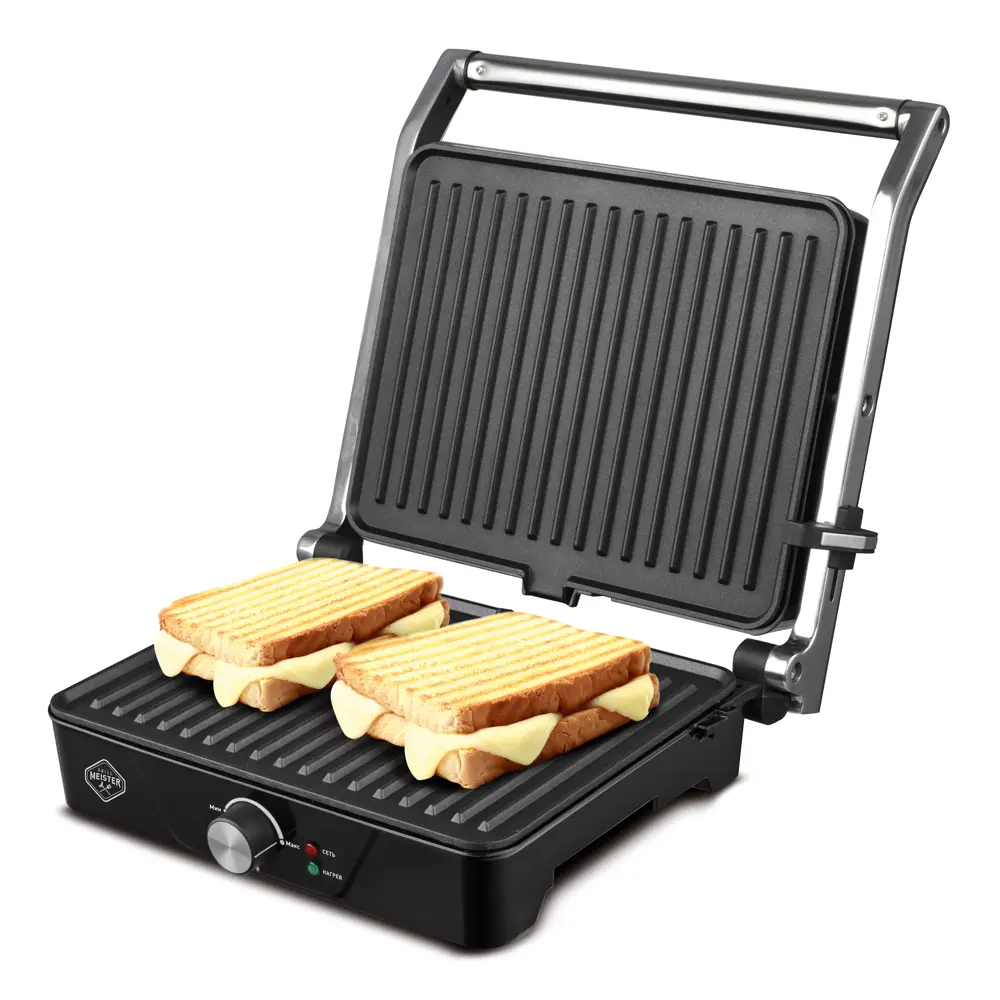Фото 5 Гриль электрический Zigmund & shtain Grillmeister zeg-920 2000 Вт цвет серебристый Фото 5 Гриль электрический Zigmund & shtain Grillmeister zeg-920 2000 Вт цвет серебристый
