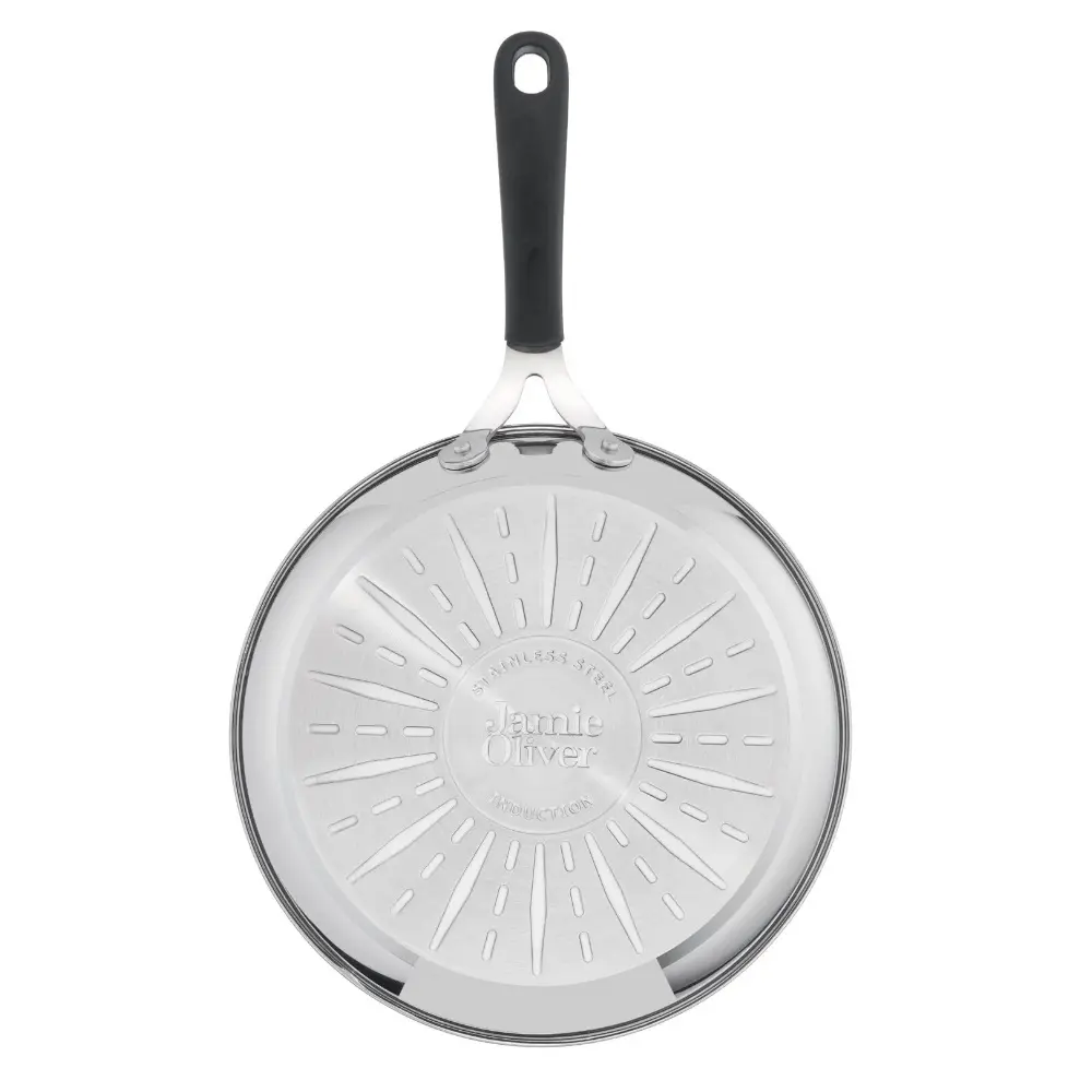 Фото 9 Набор посуды 10 предметов Tefal Jamie Oliver Kitchen Essentials нержавеющая сталь цвет стальной Фото 9 Набор посуды 10 предметов Tefal Jamie Oliver Kitchen Essentials нержавеющая сталь цвет стальной