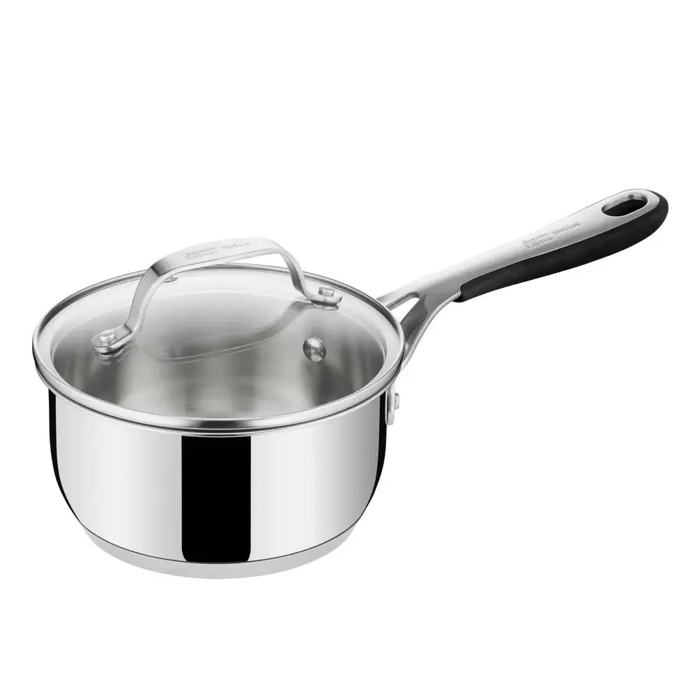 Фото 2 Набор посуды 10 предметов Tefal Jamie Oliver Kitchen Essentials нержавеющая сталь цвет стальной Фото 2 Набор посуды 10 предметов Tefal Jamie Oliver Kitchen Essentials нержавеющая сталь цвет стальной