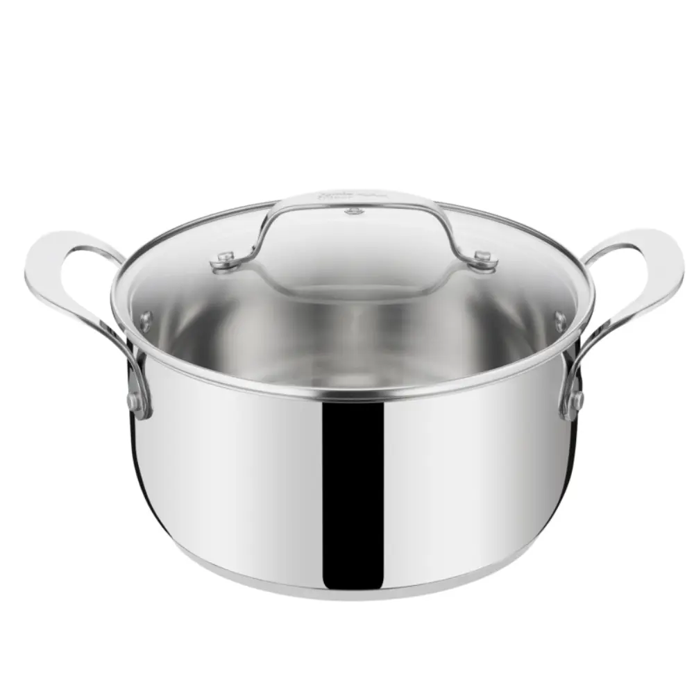 Фото 2 Набор посуды 7 предметов Tefal Jamie Oliver Kitchen Essentials нержавеющая сталь цвет стальной Фото 2 Набор посуды 7 предметов Tefal Jamie Oliver Kitchen Essentials нержавеющая сталь цвет стальной