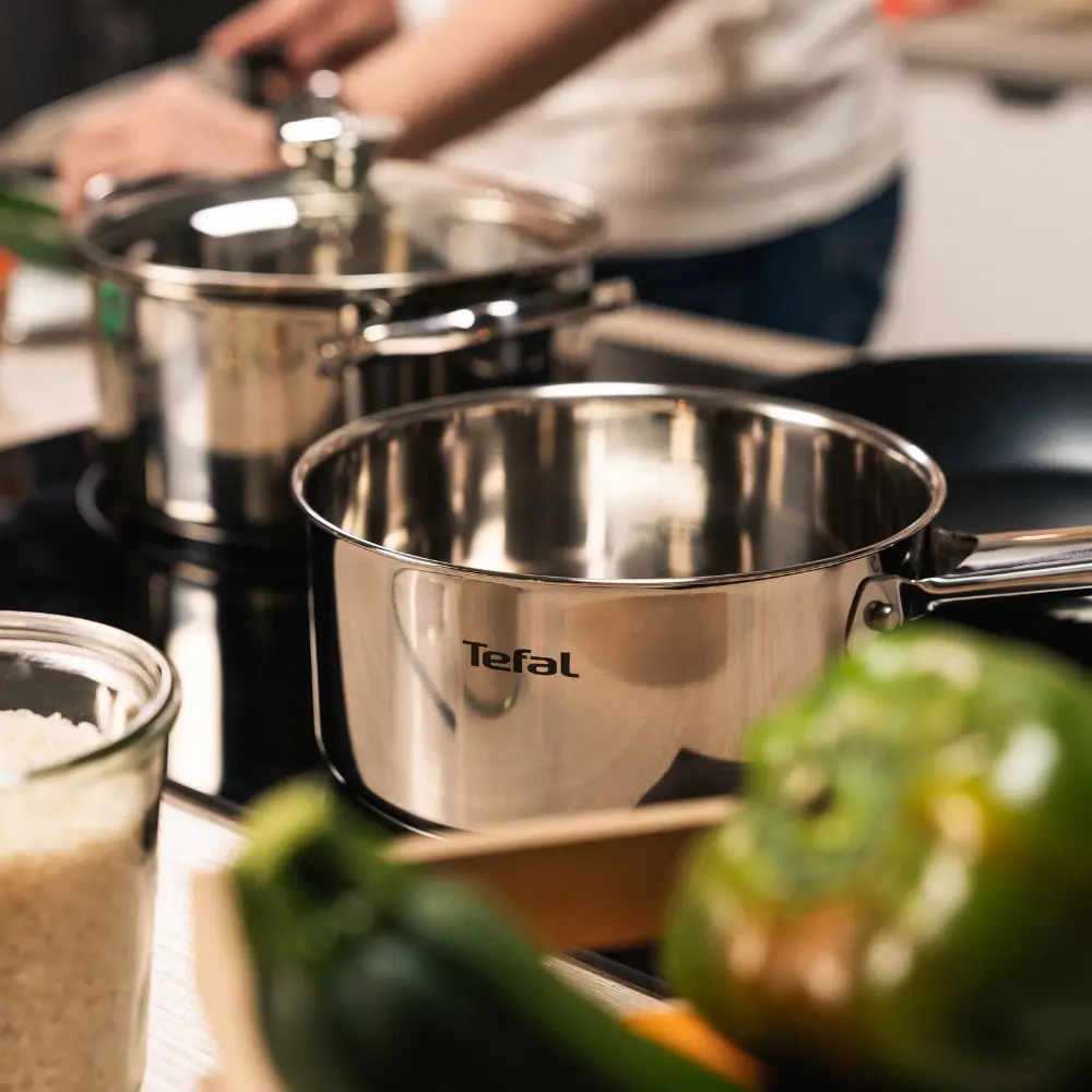Фото 10 Набор посуды 12 предметов Tefal Cook Eat нержавеющая сталь цвет стальной Фото 10 Набор посуды 12 предметов Tefal Cook Eat нержавеющая сталь цвет стальной
