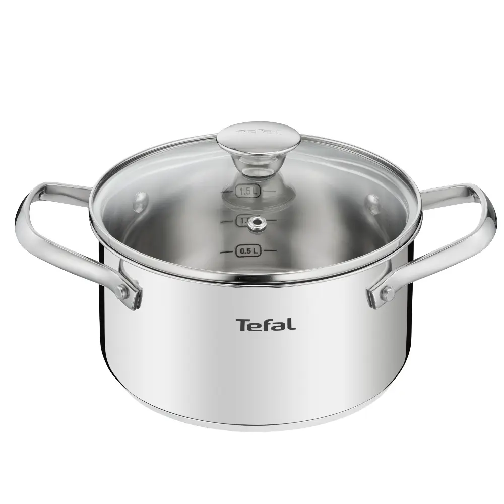 Фото 14 Набор посуды 7 предметов Tefal Cook Eat нержавеющая сталь цвет стальной Фото 14 Набор посуды 7 предметов Tefal Cook Eat нержавеющая сталь цвет стальной