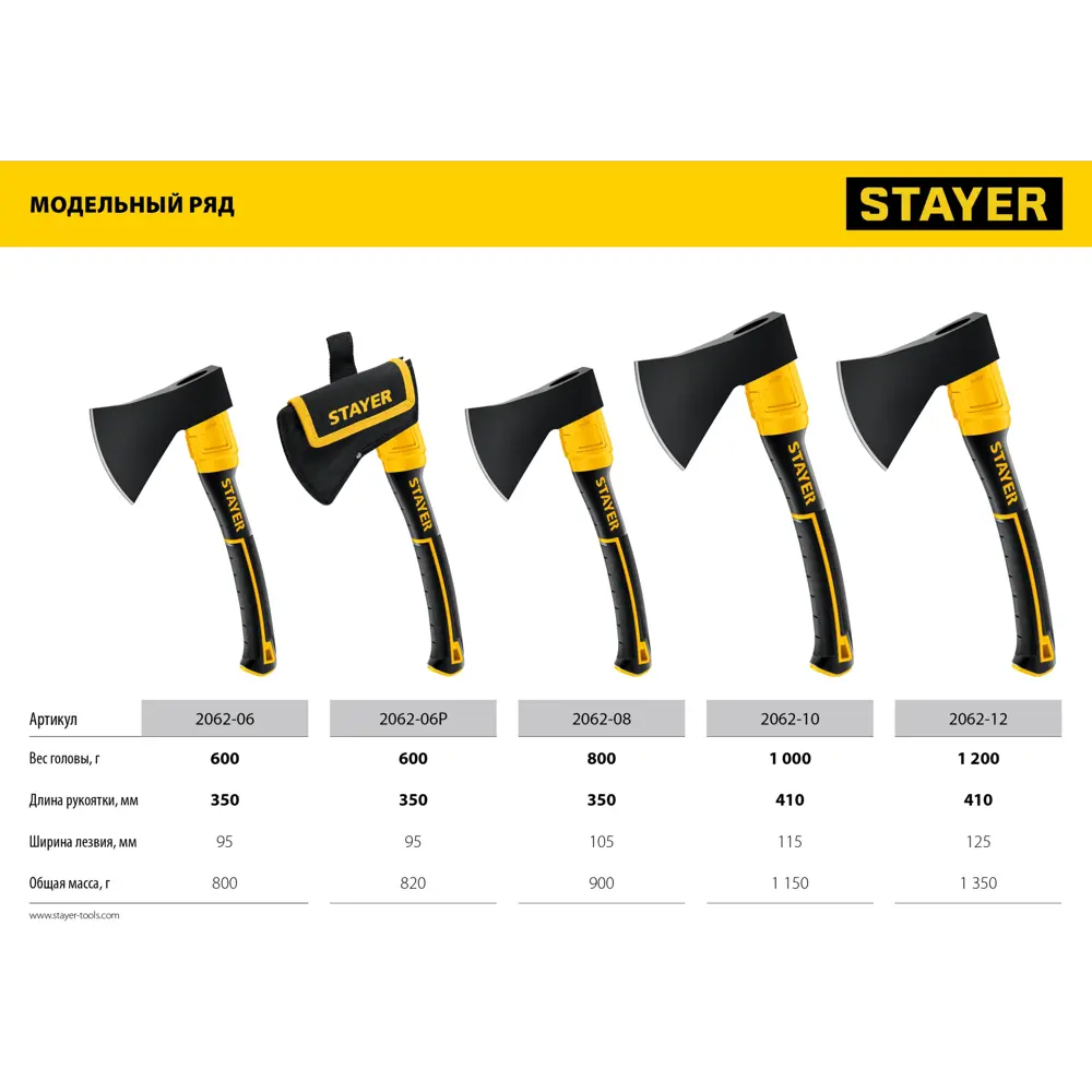 Фото 4 Топор Stayer 2062-08 0.8 кг рукоятка двухкомпонентный пластик 35 см Фото 4 Топор Stayer 2062-08 0.8 кг рукоятка двухкомпонентный пластик 35 см