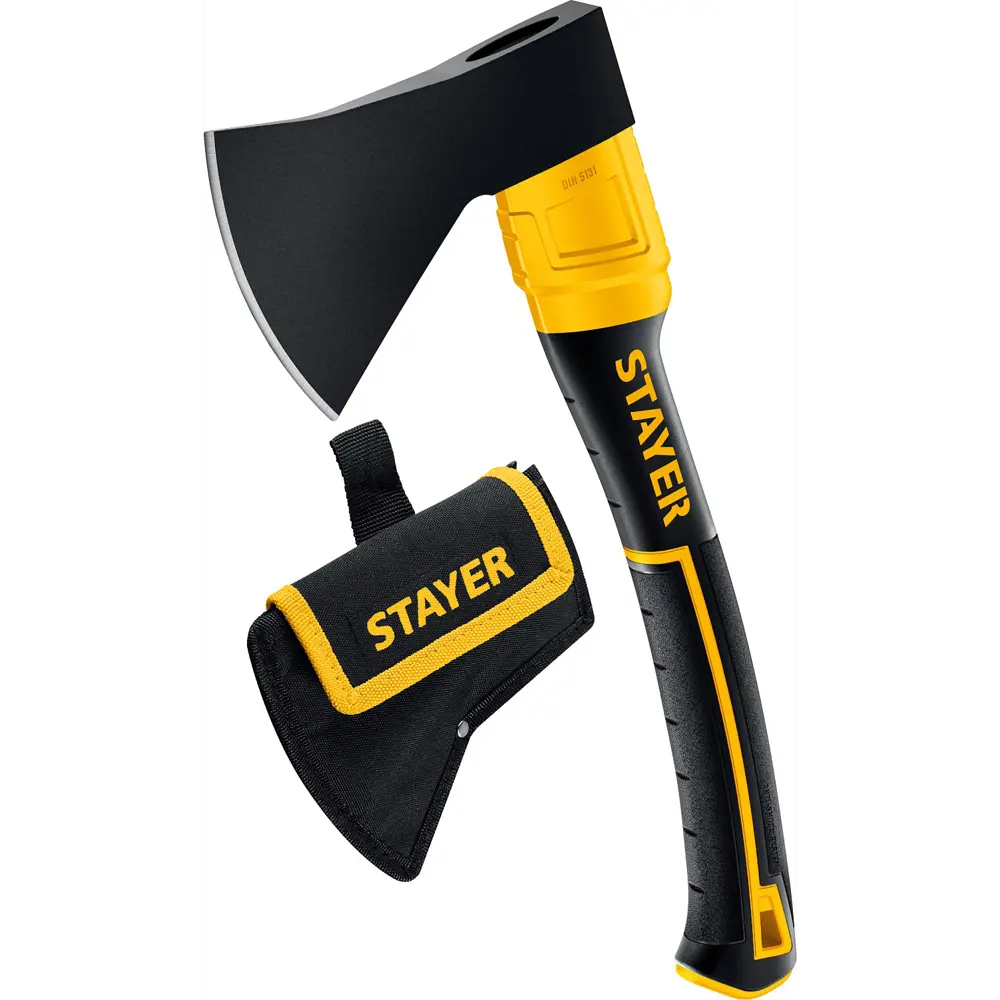 Фото Топор Stayer 2062-06p 0.6 кг рукоятка двухкомпонентный пластик 36 см Фото Топор Stayer 2062-06p 0.6 кг рукоятка двухкомпонентный пластик 36 см
