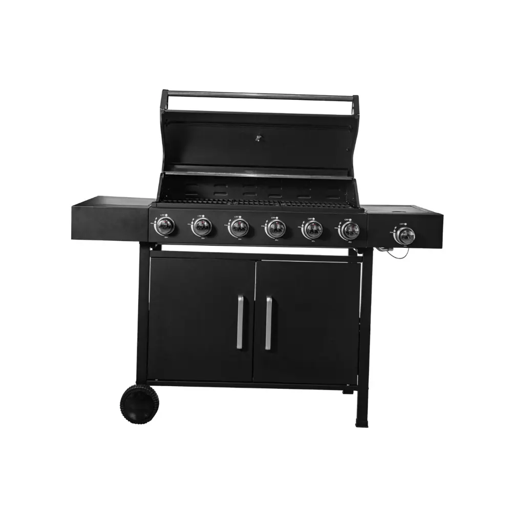 Фото 9 Гриль газовый MaxGrill QL-07 с 6 и 1 конфорками 141x48 см Фото 9 Гриль газовый MaxGrill QL-07 с 6 и 1 конфорками 141x48 см