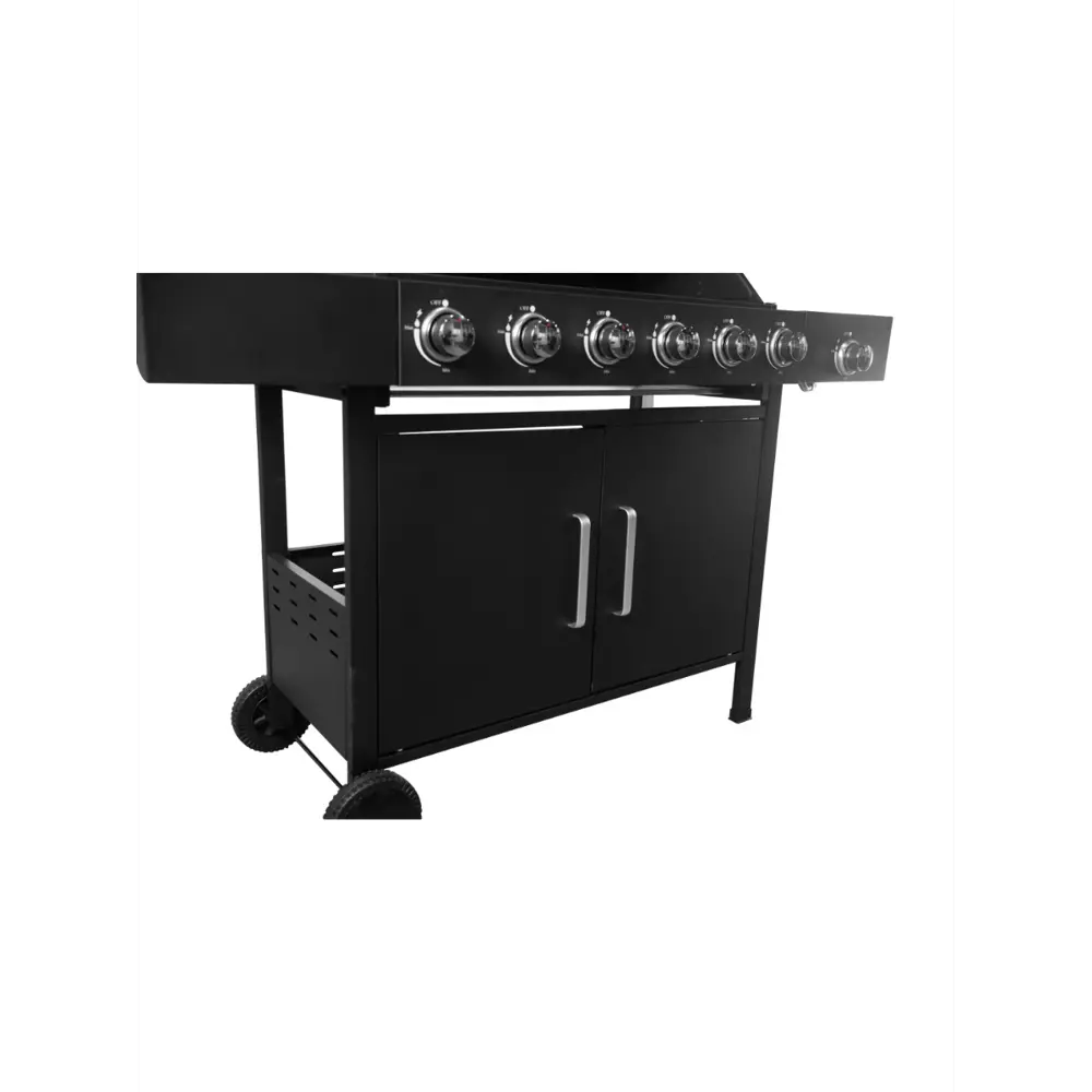 Фото 15 Гриль газовый MaxGrill QL-07 с 6 и 1 конфорками 141x48 см Фото 15 Гриль газовый MaxGrill QL-07 с 6 и 1 конфорками 141x48 см