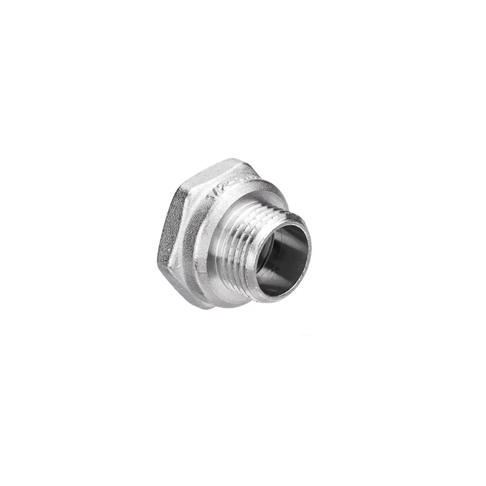 Фото Переходник Aqualink 1"x1 1/2" ВР-НР латунь 02370 Фото Переходник Aqualink 1"x1 1/2" ВР-НР латунь 02370