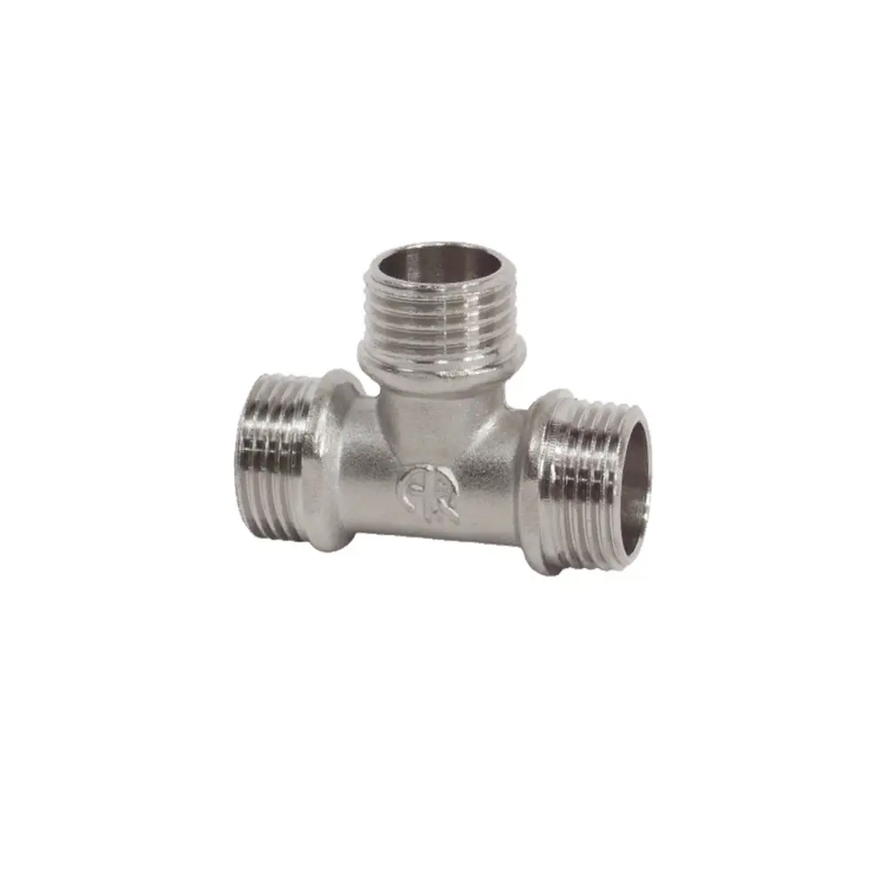 Фото Тройник Aqualink 1"x1"x1" НР латунь 02577 Фото Тройник Aqualink 1"x1"x1" НР латунь 02577