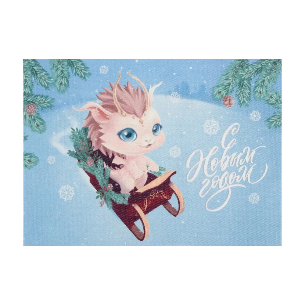 Фото 2 Салфетка сервировочная Доляна 9596184 29x40 см цвет голубой