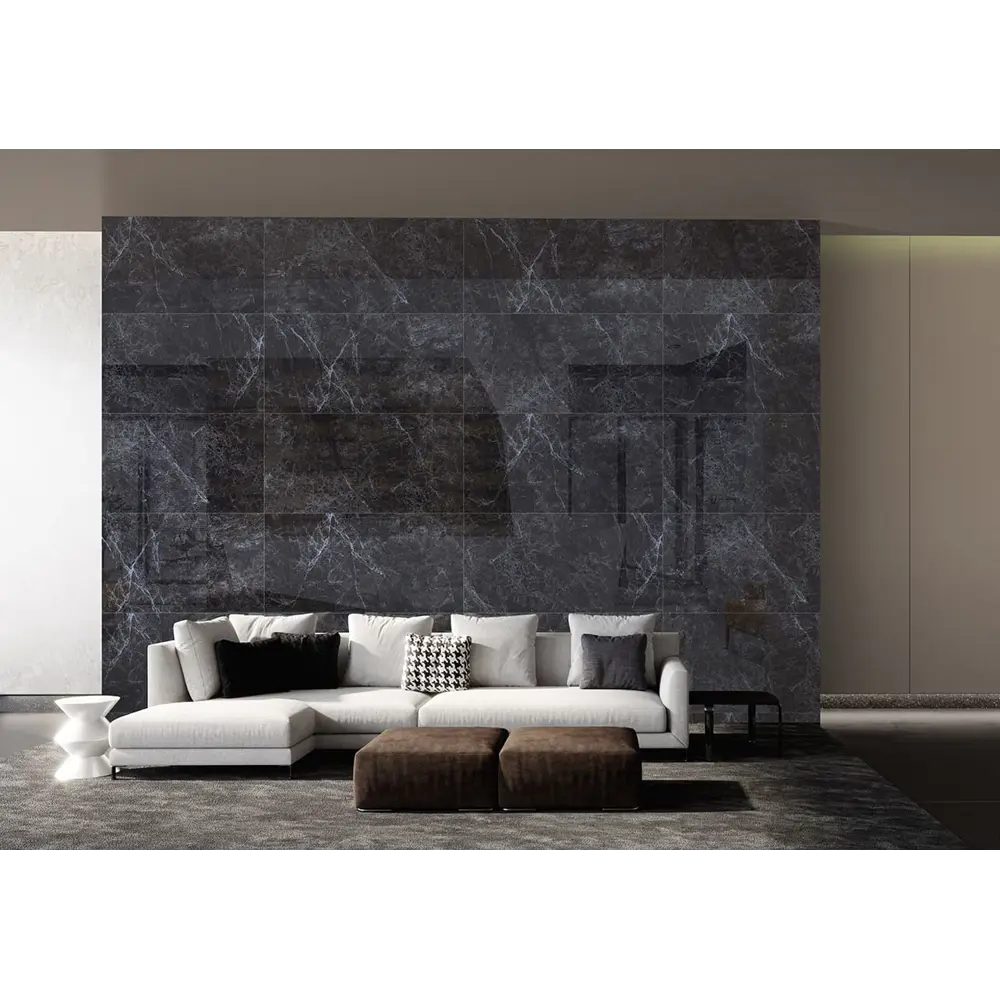 Фото Керамогранит Primavera GR205 60x120 см 1.44 м² цвет черный, цена за упаковку