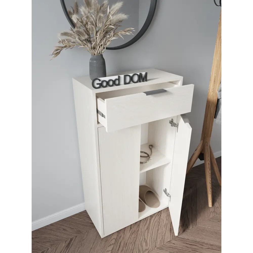 Фото 8 Тумба с выдвижными ящиками Good-Дом 55.40x99x29.20 см ЛДСП цвет атланта Фото 8 Тумба с выдвижными ящиками Good-Дом 55.40x99x29.20 см ЛДСП цвет атланта