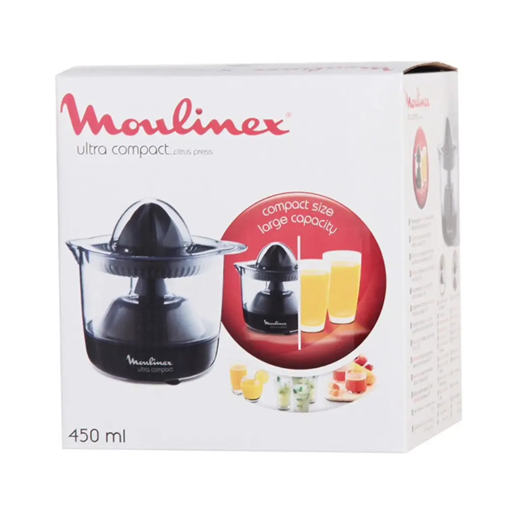 Фото 3 Соковыжималка электрическая Moulinex PC120870 25 Вт цвет черный Фото 3 Соковыжималка электрическая Moulinex PC120870 25 Вт цвет черный