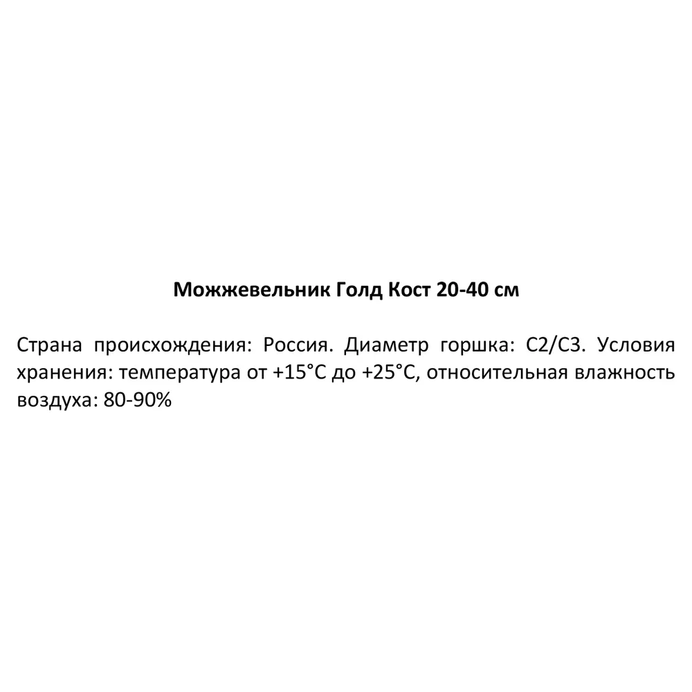 Фото 3 Можжевельник Голд Кост ø19 h20 - 40 см Фото 3 Можжевельник Голд Кост ø19 h20 - 40 см