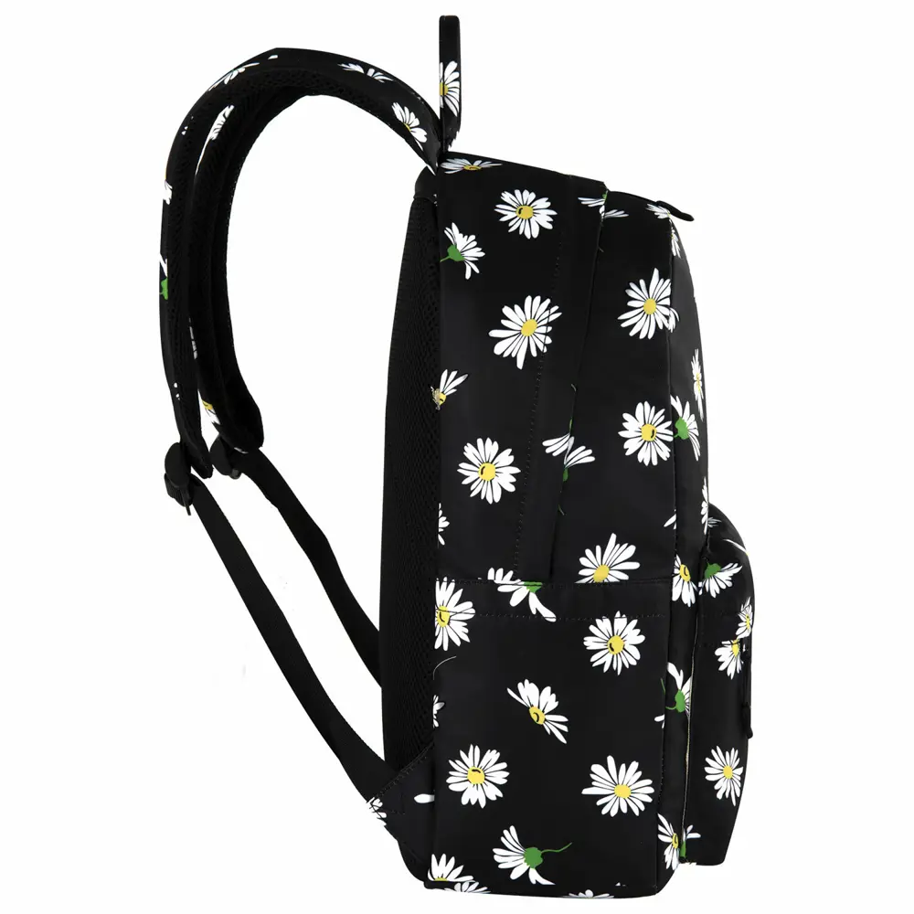 Фото 10 Рюкзак Brauberg Camomile 26x42x14 см полиэстер цвет черный Фото 10 Рюкзак Brauberg Camomile 26x42x14 см полиэстер цвет черный