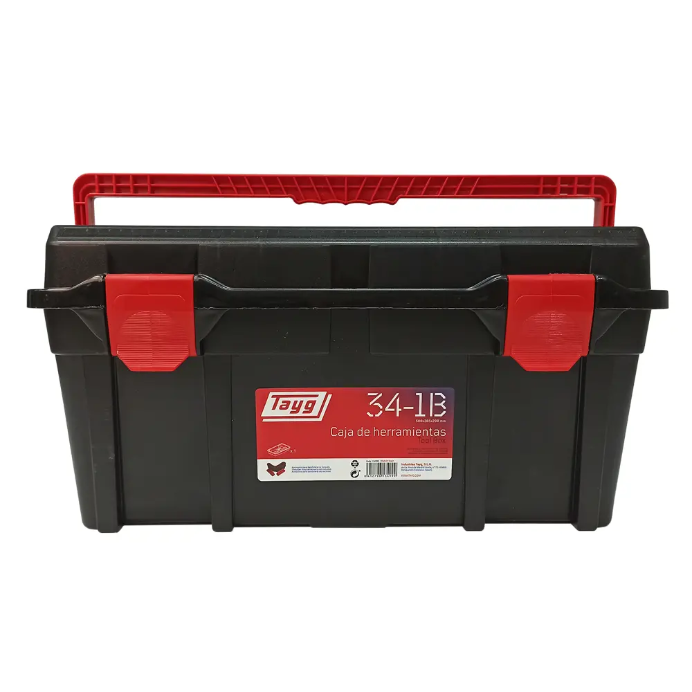 Фото 4 Ящик для инструментов Tayg TAY-134999 580x290x290 мм, пластик Фото 4 Ящик для инструментов Tayg TAY-134999 580x290x290 мм, пластик