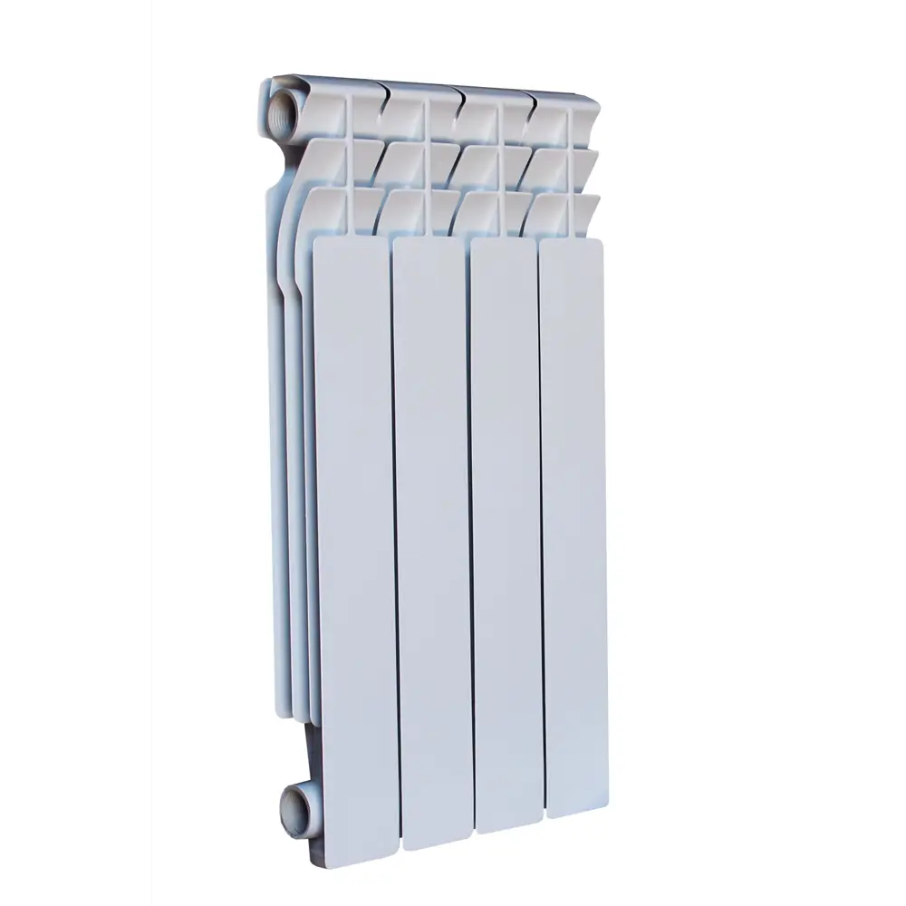 Фото 3 Радиатор секционный Oasis Aluminium 500/70 4 секции боковое подключение алюминий белый Фото 3 Радиатор секционный Oasis Aluminium 500/70 4 секции боковое подключение алюминий белый