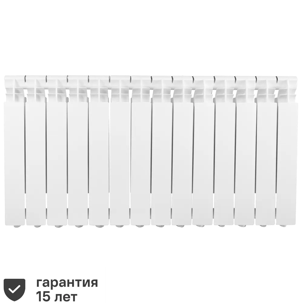 Фото Радиатор секционный Equation Aluminium 500/96 14 секций боковое подключение алюминий белый Фото Радиатор секционный Equation Aluminium 500/96 14 секций боковое подключение алюминий белый