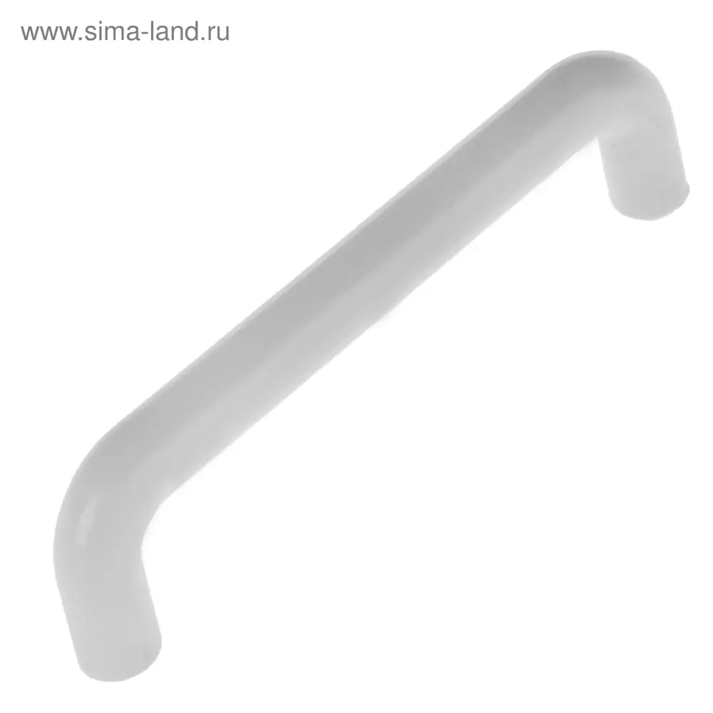 Фото Мебельная ручка скоба Тундра Plastic 009 пластиковая м/о 96 мм белая Фото Мебельная ручка скоба Тундра Plastic 009 пластиковая м/о 96 мм белая