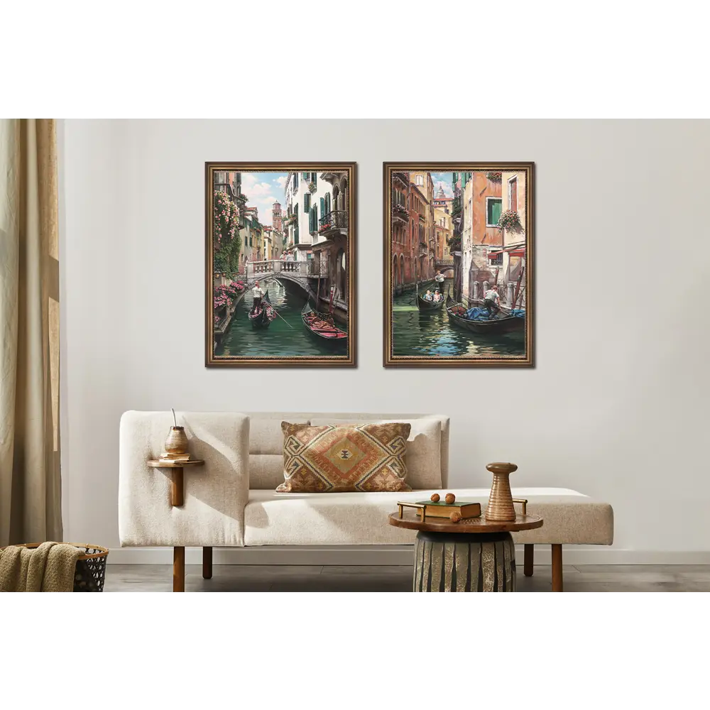 Фото Картина в раме Grafis-art "Цветущая Венеция" 79x59 см Фото Картина в раме Grafis-art "Цветущая Венеция" 79x59 см