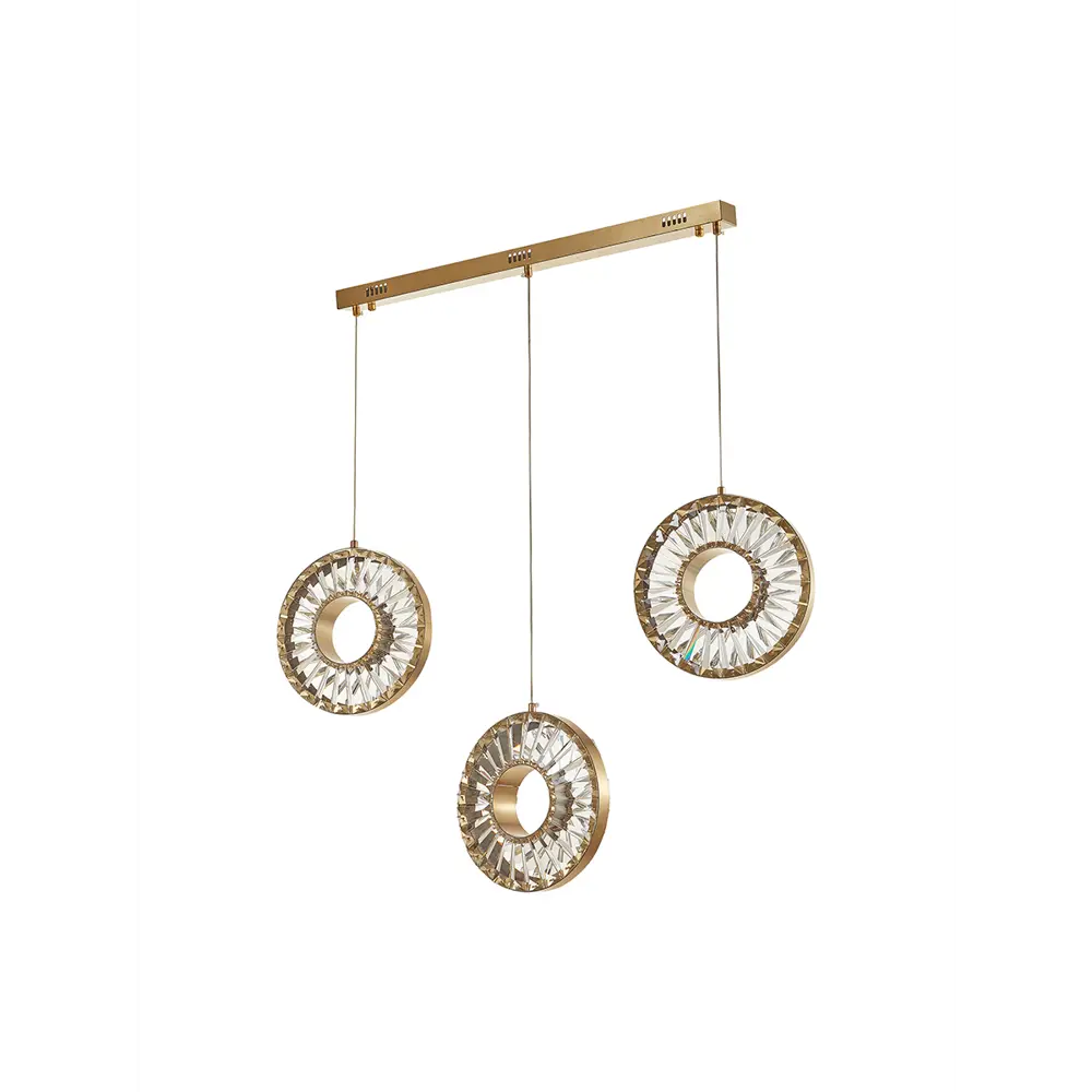 Фото Светильник подвесной светодиодный Arte perfetto luce 3326.b8118-d260-3/led g 6 м² нейтральный белый свет цвет жёлтый/золотой Фото Светильник подвесной светодиодный Arte perfetto luce 3326.b8118-d260-3/led g 6 м² нейтральный белый свет цвет жёлтый/золотой