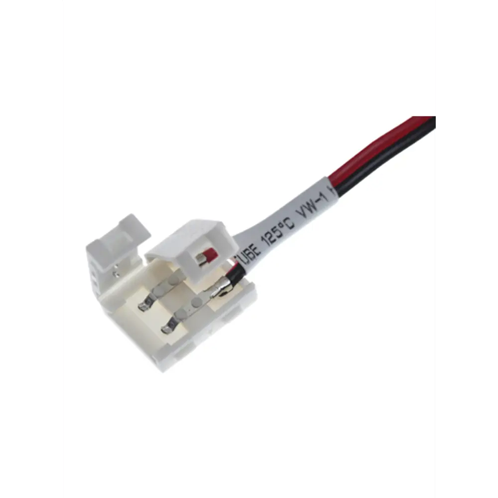 Фото 2 Коннектор питания Lamper 144-101 для одноцветной светодиодной ленты 10 мм IP20 10 шт Фото 2 Коннектор питания Lamper 144-101 для одноцветной светодиодной ленты 10 мм IP20 10 шт