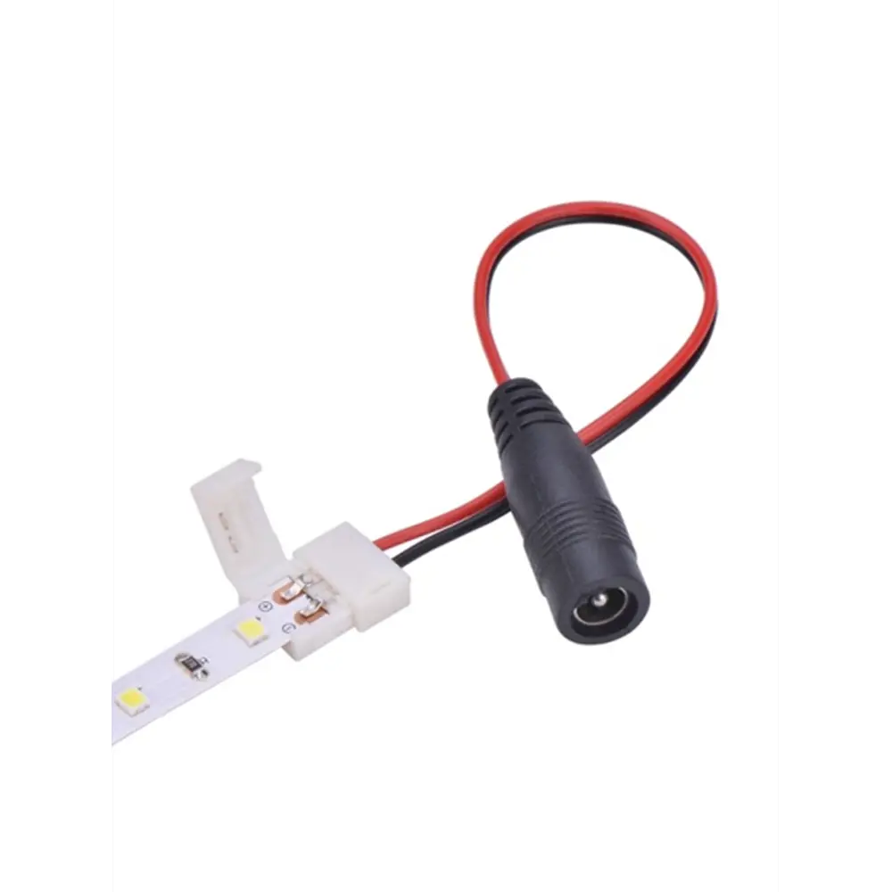 Фото Коннектор питания Lamper для одноцветной светодиодной ленты IP20 10 шт Фото Коннектор питания Lamper для одноцветной светодиодной ленты IP20 10 шт