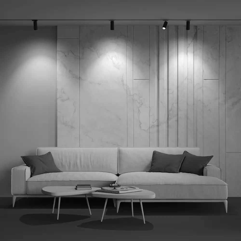 Фото 5 Трековый светильник спот светодиодный Maytoni Tr021-1-12b3k-z-b 12 Вт однофазный 5 м² цвет черный Фото 5 Трековый светильник спот светодиодный Maytoni Tr021-1-12b3k-z-b 12 Вт однофазный 5 м² цвет черный