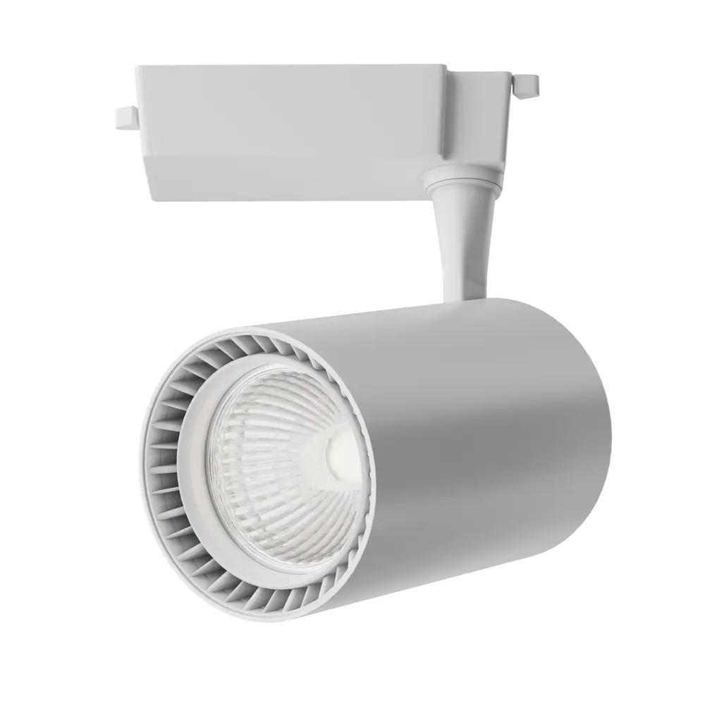 Фото Трековый светильник спот светодиодный Maytoni Tr003-1-26w4k-s-w 26 Вт однофазный 10 м² цвет белый Фото Трековый светильник спот светодиодный Maytoni Tr003-1-26w4k-s-w 26 Вт однофазный 10 м² цвет белый