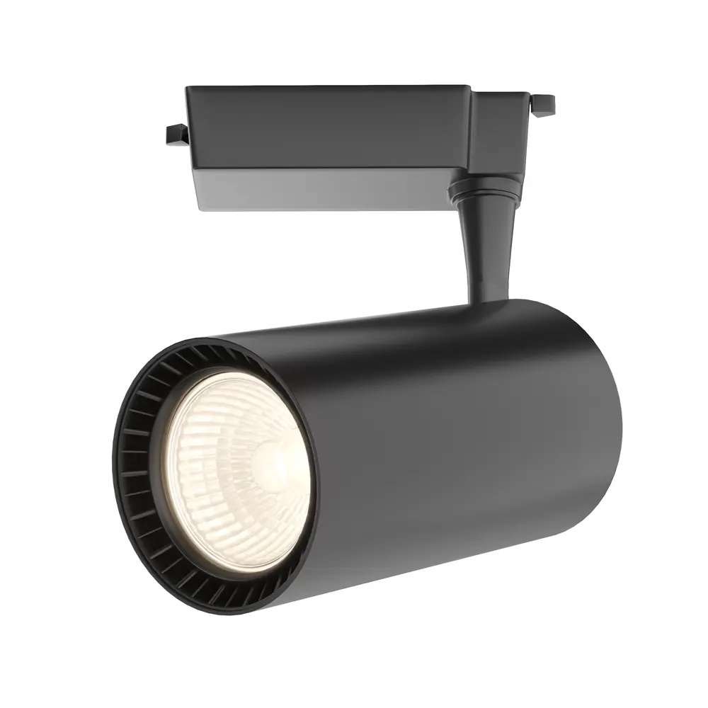 Фото Трековый светильник спот светодиодный Maytoni Tr003-1-36w3k-s-b 36 Вт однофазный 14 м² цвет черный Фото Трековый светильник спот светодиодный Maytoni Tr003-1-36w3k-s-b 36 Вт однофазный 14 м² цвет черный