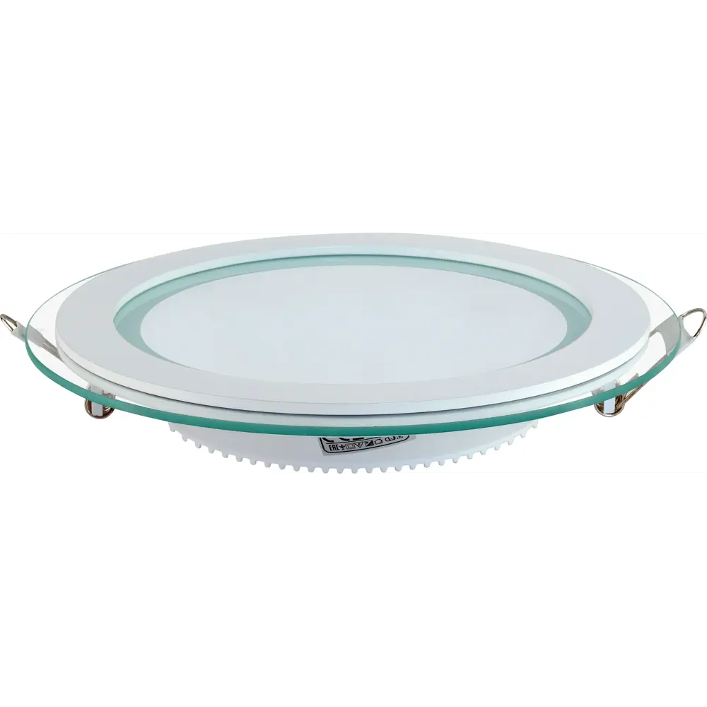 Фото Светильник точечный встраиваемый светодиодный Horoz electric HRZ00000361 4.5 м² под отверстие 16.5 см цвет белый