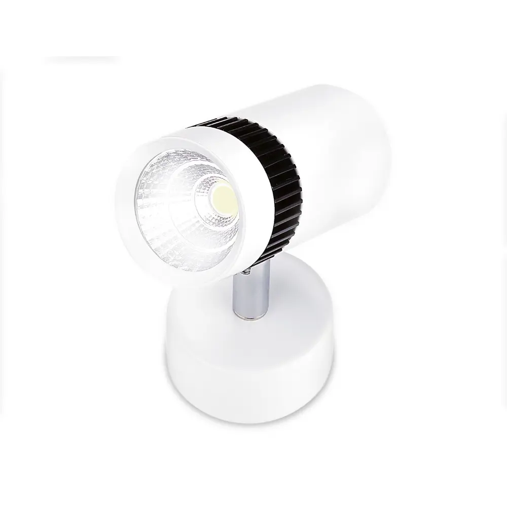 Фото Спот поворотный светодиодный Ambrella light Techno spot TN101/7W WH/BK 1 м² нейтральный белый свет цвет черный,белый Фото Спот поворотный светодиодный Ambrella light Techno spot TN101/7W WH/BK 1 м² нейтральный белый свет цвет черный,белый