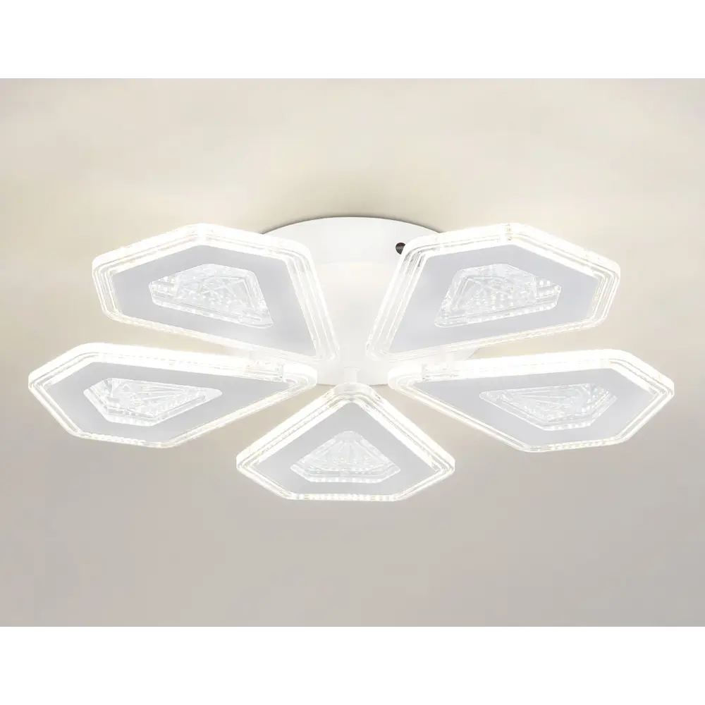 Фото 5 Люстра потолочная светодиодная Ambrella light Fa4030 с пультом управления 18 м² регулируемый белый свет цвет белый Фото 5 Люстра потолочная светодиодная Ambrella light Fa4030 с пультом управления 18 м² регулируемый белый свет цвет белый