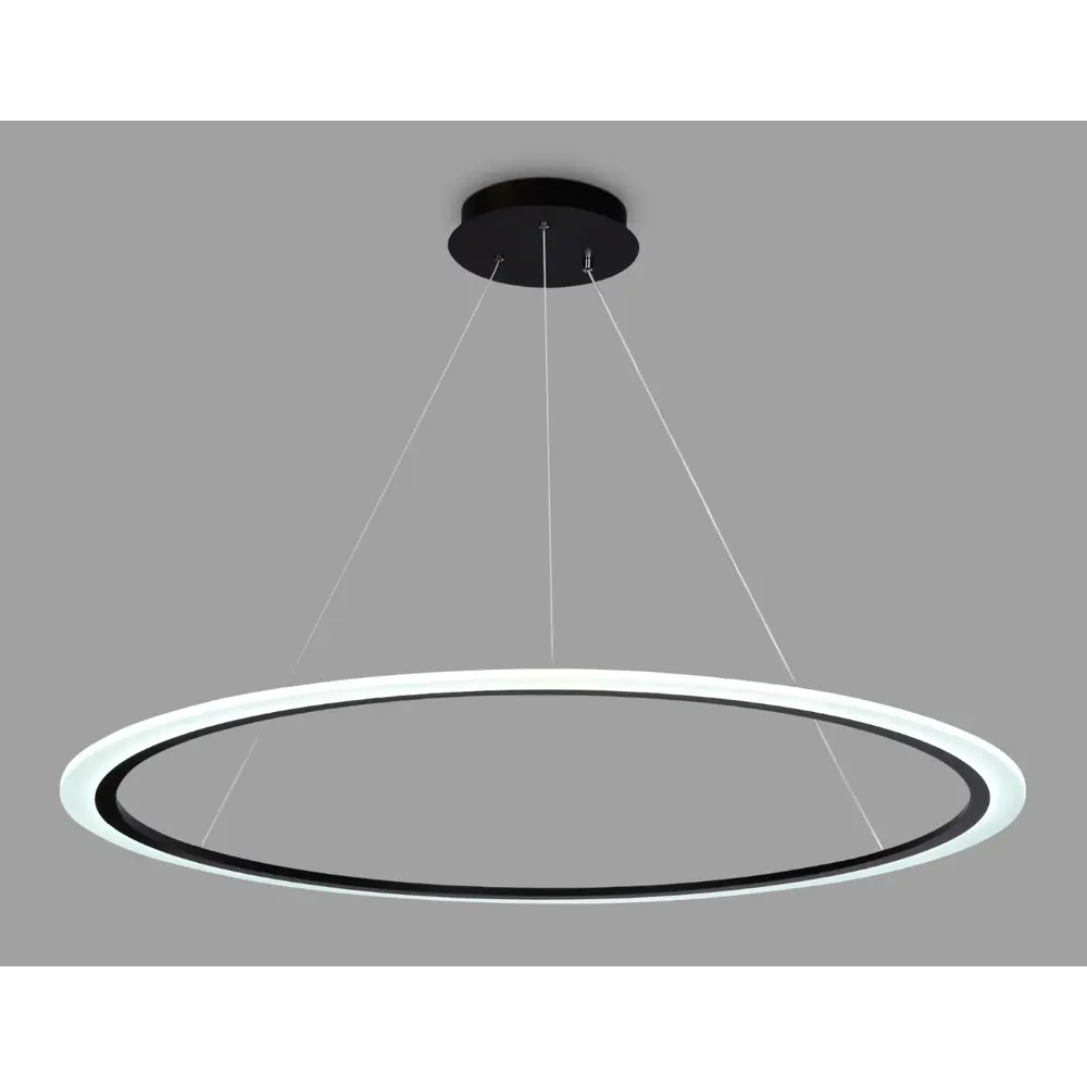 Фото 4 Люстра потолочная светодиодная Ambrella light Fa4353 с пультом управления 34 м² регулируемый белый свет цвет черный Фото 4 Люстра потолочная светодиодная Ambrella light Fa4353 с пультом управления 34 м² регулируемый белый свет цвет черный