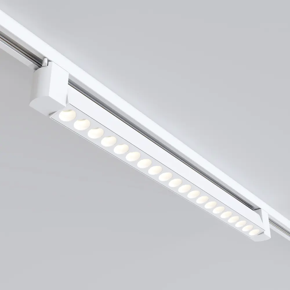 Фото 3 Трековый светильник линейный светодиодный Maytoni Tr010-1-20w3k-m-w 20 Вт однофазный 8 м² цвет белый Фото 3 Трековый светильник линейный светодиодный Maytoni Tr010-1-20w3k-m-w 20 Вт однофазный 8 м² цвет белый